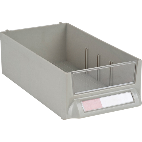 Tiroir de rechange pour armoires de pi&egrave;ces KPC-400, Plastique, 4-11/16" la x 8-5/8 p, 2-7/10" h, Gris Distribution Élite MP