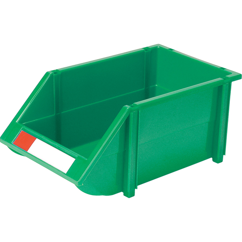 Bac empilable & &agrave; suspendre, 8-3/16" la, 6-3/16" h x 14" p, Vert Distribution Élite MP