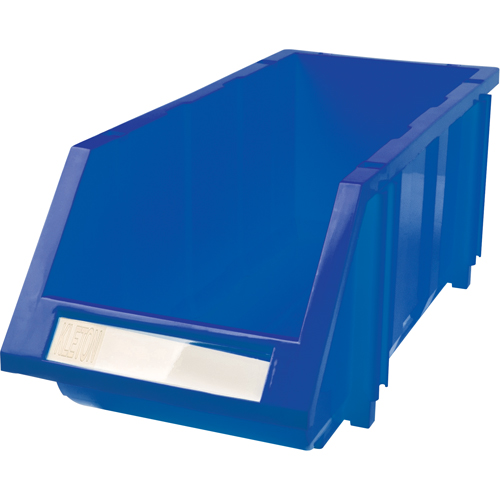 Bac empilable & &agrave; suspendre, 7-7/8" la, 7" h x 17-11/16" p, Bleu Distribution Élite MP