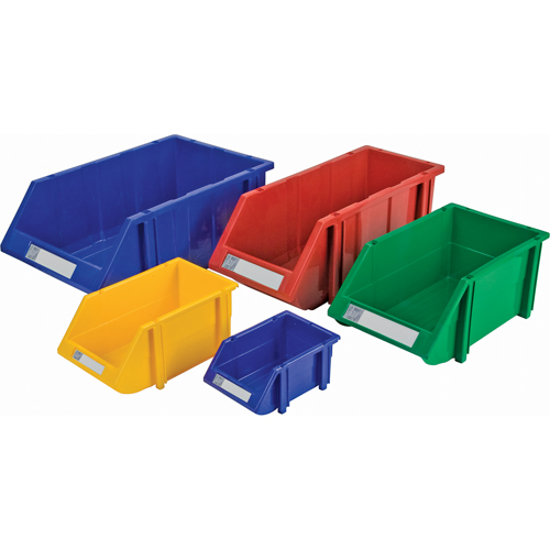 Bac empilable & &agrave; suspendre, 7-7/8" la, 7" h x 17-11/16" p, Rouge Distribution Élite MP