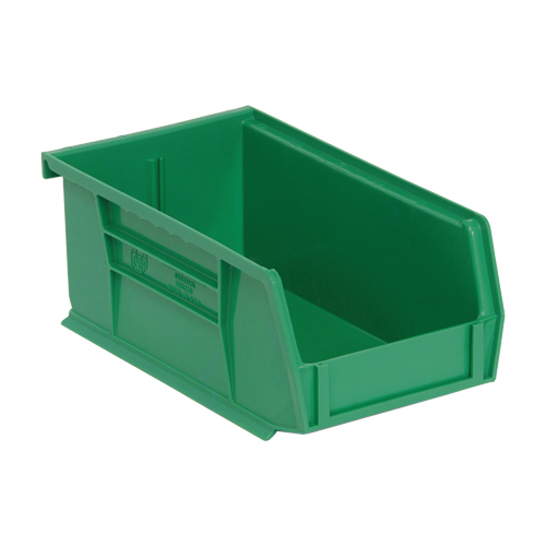 Bacs ultra empilable & suspendable, 4-1/8" la, 3" h x 7-3/8" p, Vert Distribution Élite MP