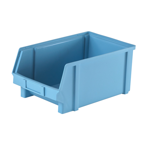 Plastibox&reg; Parts Bin, 8-1/10" W x 6" H x 12-4/5" D, Blue Distribution Élite MP