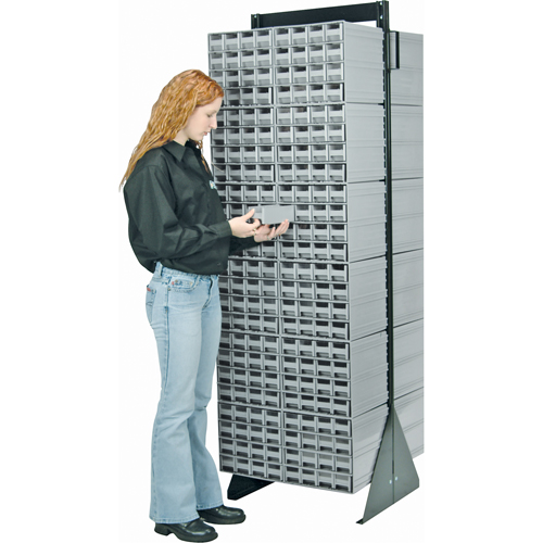 Casiers de rangement &agrave; enclenchement avec supports de plancher Distribution Élite MP