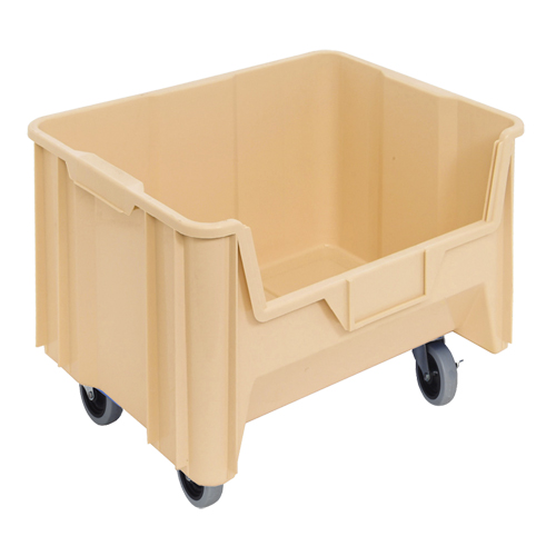 Mobile Giant Stack Container, 12-7/16" H x 19-7/8" W x 15-1/4" D, 250 lbs. Capacity, Ivory Distribution Élite MP