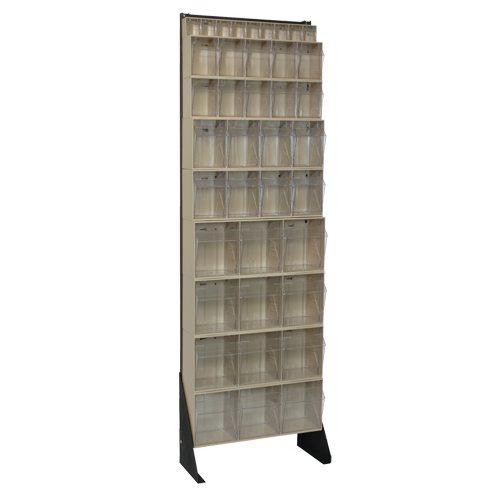 Support pour bacs basculants, 23-5/8" la x 8" p x 75" h, 36 tiroirs Distribution Élite MP