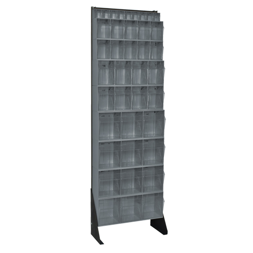 Support pour bacs basculants, 23-5/8" la x 8" p x 75" h, 36 tiroirs Distribution Élite MP