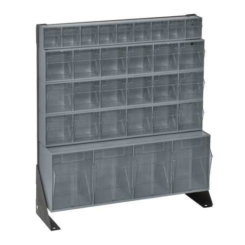 Support pour bacs basculants, 23-5/8" la x 8" p x 28" h, 31 tiroirs Distribution Élite MP
