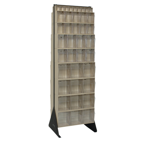 Support pour bacs basculants, 23-5/8" la x 16" p x 75" h, 72 tiroirs Distribution Élite MP