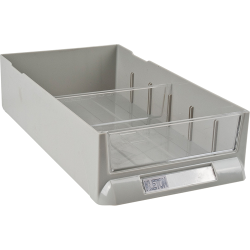 Tiroir de rechange pour armoires de pi&egrave;ces KPC-100, Plastique, 6-3/8" la x 11-3/10" p, 2-11/16" h, Gris Distribution Élite MP