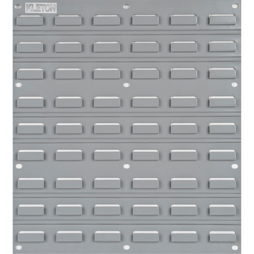 Metal Louvered Panel Bin Support Rack, 16 Bins, 18" W x 1/8" D x 19" H Distribution Élite MP