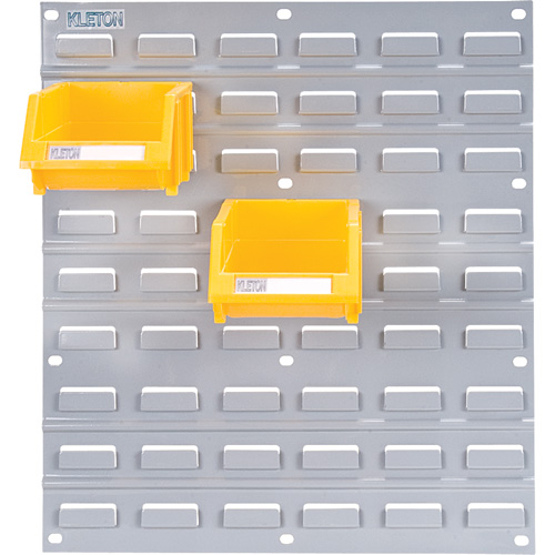 Metal Louvered Panel Bin Support Rack, 16 Bins, 18" W x 1/8" D x 19" H Distribution Élite MP