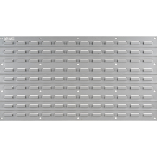 Panneau perfor&eacute; en m&eacute;tal pour bacs, 32 bacs, 36" la x 1/8" p x 19" h Distribution Élite MP