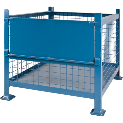 Contenants de vrac empilables, 34,5" la x 40,5" p x 30" h, Capacit&eacute; de 3000 lb Distribution Élite MP