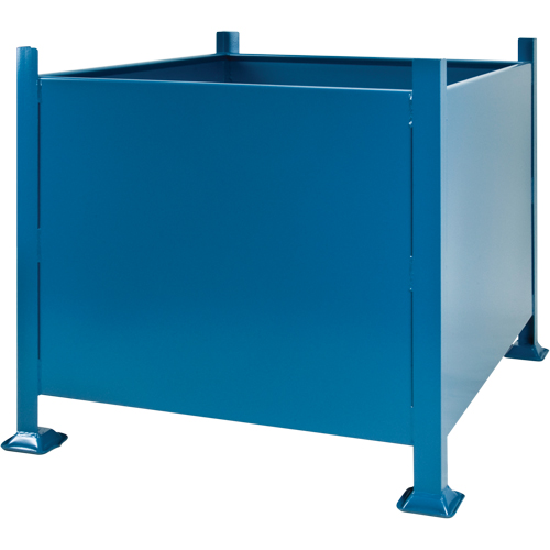 Bulk Stacking Containers, 30" H x 34.5" W x 40.5" D, 3500 lbs. Capacity Distribution Élite MP