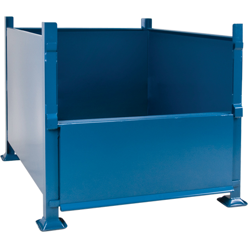 Bulk Stacking Containers, 30" H x 40.5" W x 48.5" D, 3500 lbs. Capacity Distribution Élite MP