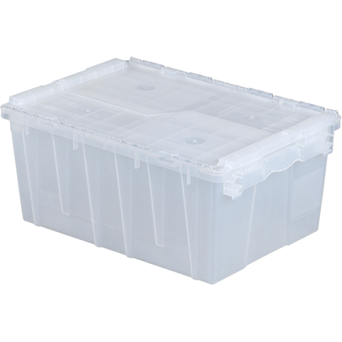 Contenants de distribution Flipak en plastique polypropyl&egrave;ne (PP), 21,8" x 15,2" x 9,3", Transparent Distribution Élite MP