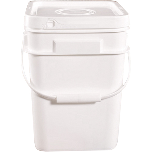 Seau carr&eacute;, Plastique, 4 gal. Distribution Élite MP
