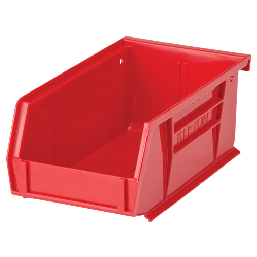 Bac empilable & &agrave; suspendre, 4-1/8" la, 3" h x 7-3/8" p, Rouge Distribution Élite MP