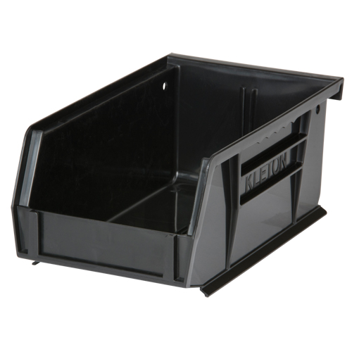 Stack & Hang Bin, 4-1/8" W x 3" H x 7-3/8" D, Black Distribution Élite MP