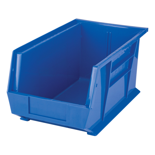 Bac empilable & &agrave; suspendre, 8-1/4" la, 7" h x 14-3/4" p, Bleu Distribution Élite MP