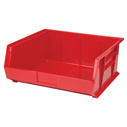 Bac empilable & &agrave; suspendre, 16-1/2" la, 7" h x 14-3/4" p, Rouge Distribution Élite MP