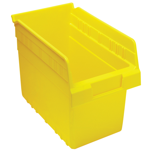 Bacs pour &eacute;tag&egrave;re Store-Max, 6-5/8" la x 8" H x 11-5/8" p, Jaune, Capacit&eacute; 44 lb Distribution Élite MP