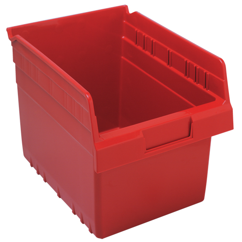 Bacs pour &eacute;tag&egrave;re Store-Max, 8-3/8" la x 8" H x 11-5/8" p, Rouge, Capacit&eacute; 44 lb Distribution Élite MP