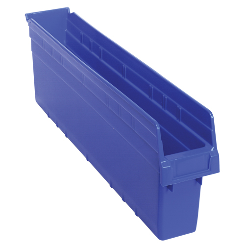 Bacs pour &eacute;tag&egrave;re Store-Max, 4-3/8" la x 8" H x 23-5/8" p, Bleu, Capacit&eacute; 68 lb Distribution Élite MP