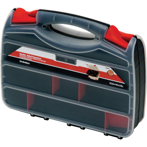 Boîte &agrave; compartiments en plastique, 10,25" la x 12,25" p x 3" h, 32 compartiments Distribution Élite MP