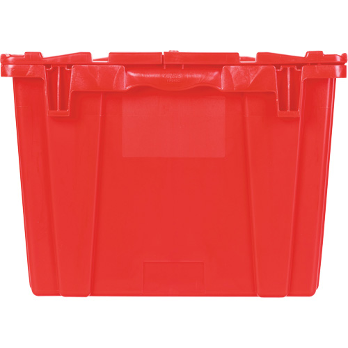 FP243C FliPak Nestable Tote, 26.9" x 16.9" x 12.1", Red Distribution Élite MP