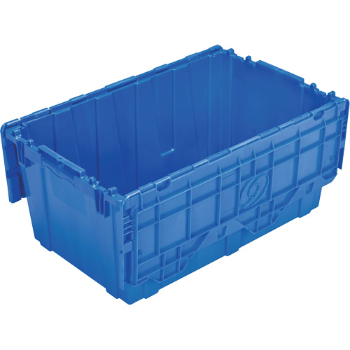 FP243C FliPak Nestable Tote, 26.9" x 16.9" x 12.1", Blue Distribution Élite MP