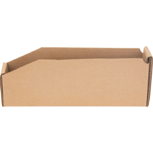 Boîtes profondes en carton ondul&eacute;, 1-15/16" la x 11-1/4" p x 4-1/2" h, Beige Distribution Élite MP