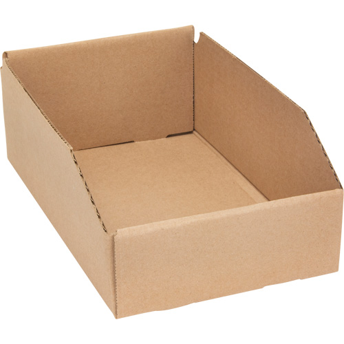 Boîtes profondes en carton ondul&eacute;, 7-5/8" la x 11-5/16" p x 4-1/2" h, Beige Distribution Élite MP
