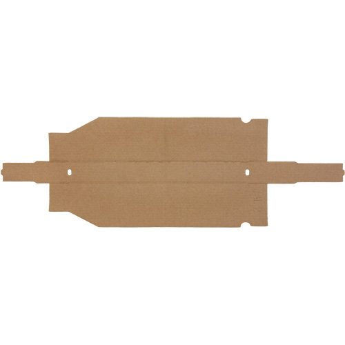Boîtes profondes en carton ondul&eacute;, 2-7/8" la x 17-1/4" p x 4-1/2" h, Beige Distribution Élite MP