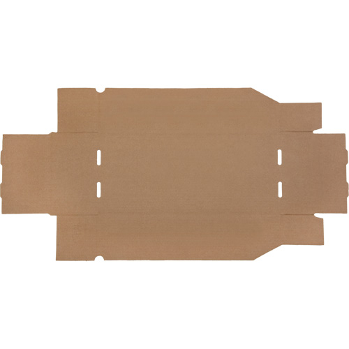 Deep Corrugated Parts Bins, 7-3/4" W x 17-1/4" D x 4-1/2" H, Beige Distribution Élite MP