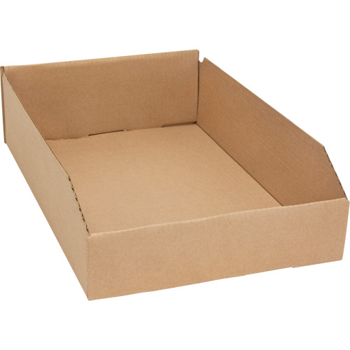 Deep Corrugated Parts Bins, 11-3/4" W x 17-1/4" D x 4-1/2" H, Beige Distribution Élite MP