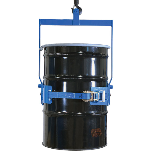Ensemble de l&egrave;ve-baril manuel inclinable, Baril de 55 gal. US (45 gal. imp.), Capacit&eacute; 800 lb/363 kg Distribution Élite MP