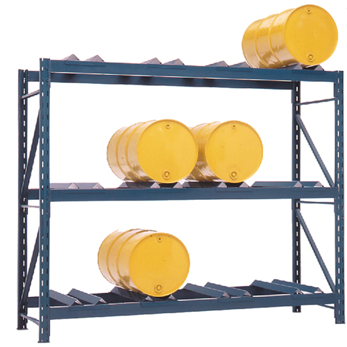 Rayonnages pour barils, 12 barils, 112" la x 36" p x 96" h Distribution Élite MP