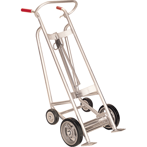 Diables pour baril avec frein manuel, Fabriqu&eacute; en Aluminium, 25 - 55 gal. US (20 - 45 gal. imp.) Distribution Élite MP