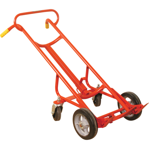 Ergonomic Drum Truck With Swivel Casters, Steel Construction, 55 - 85 US Gal. (45 - 70 Imperial Gal.) Distribution Élite MP