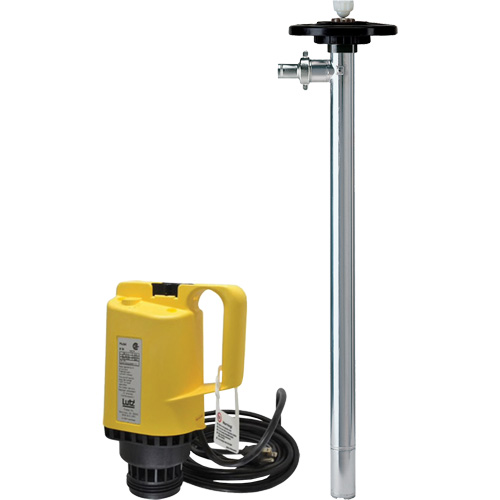 Pompes &agrave; tambour &eacute;lectriques, Acier inoxydable, 54,5 gal./min Distribution Élite MP