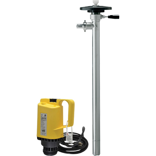 Electric Drum Pumps, Stainless Steel, 51 GPM Distribution Élite MP