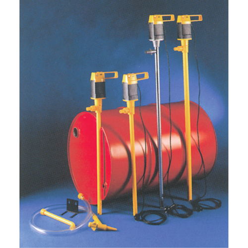 Pompes &agrave; tambour &eacute;lectriques, Polypropyl&egrave;ne, 12,5 gal./min Distribution Élite MP