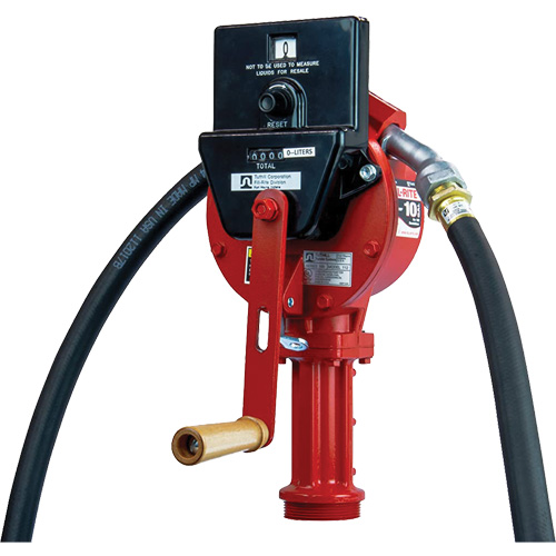 UL Approved Rotary Hand Pumps With Meter, Aluminum Distribution Élite MP