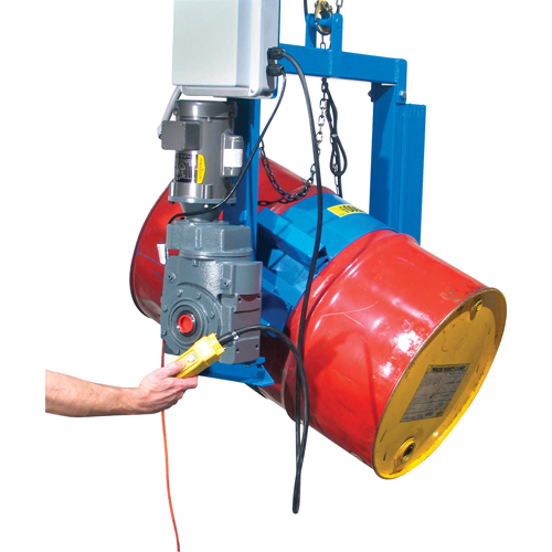 BASCULE BARIL POUDRE 3 PHASES/230V CAP 1500LB, Baril de 55 gal. US (45 gal. imp.), Capacit&eacute; 1500 lb/680 kg Distribution Élite MP