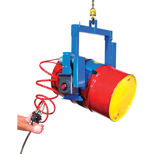 BASCULE BARIL POUDRE MOTEUR AIR, Baril de 55 gal. US (45 gal. imp.), Capacit&eacute; 1500 lb/680 kg Distribution Élite MP