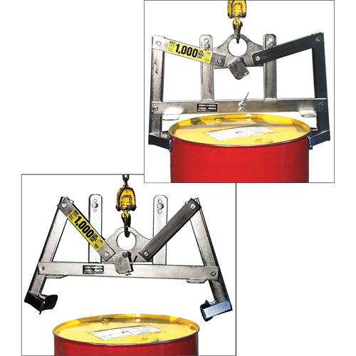 Automatic Vertical Drum Lifters, 55 US gal. (45 Imperial Gal.), 1000 lbs./454 kg. Cap. Distribution Élite MP
