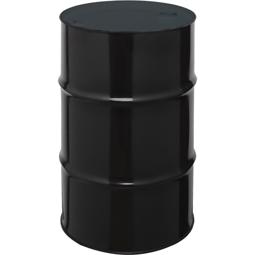 Barils en acier, 55 gal. US (45 gal. imp.), Non doubl&eacute;, Noir, Dessus ferm&eacute;, 1A1/X1.8/300, Calibre 20 Distribution Élite MP