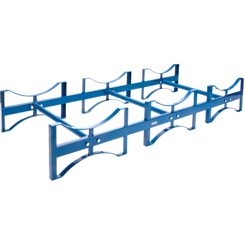 Porte-barils empilables, 3 barils, Capacit&eacute; de 2400 lb, 71-1/2" la x 30" p x 12-1/2" h Distribution Élite MP