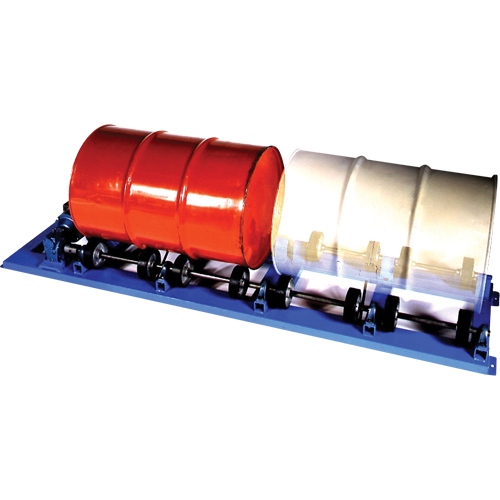 Double Stationary Drum Roller, 55 US gal. (45 Imperial Gal.) Capacity, Fixed Speed, 1 HP Distribution Élite MP
